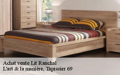 Achat vente Lit  ranchal-69470 L'art & la manière, Tapissier 69