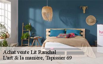 Achat vente Lit  ranchal-69470 L'art & la manière, Tapissier 69