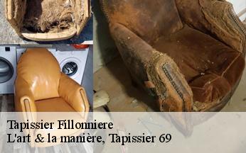 Tapissier  fillonniere-69440 L'art & la manière, Tapissier 69