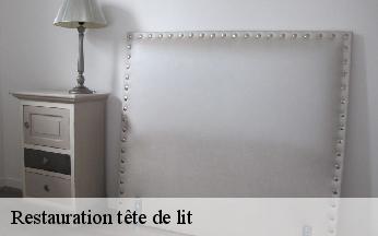 Restauration tête de lit   haute-rivoire-69610 L'art & la manière, Tapissier 69